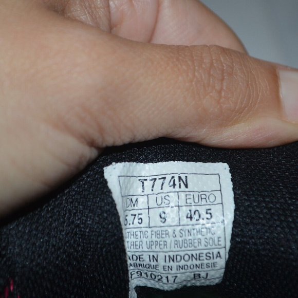 Asics Gel Sonoma 3 Running Shoes Womens Size 9 Sneakers T774N Black/Grey/Purple - Picture 2 of 8